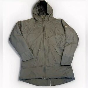 Tentree women’s midweight jacket olive green EUC sz S